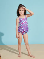 Purple Spot Swimsuit