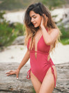 Ruched One-Piece Swimsuit